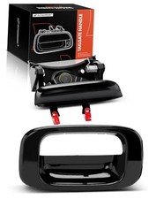 - Tailgate Handle Latch and Bezel Trim Tailgate Handle  Bezel Smooth Black