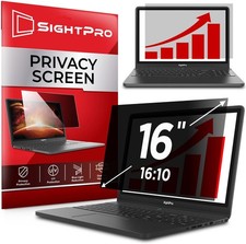 16 Inch 16:10 Privacy Filter for Laptop - High Clarity Monitor Shield and Protec