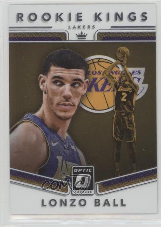 2017-18 Panini Donruss Optic Rookie Kings Lonzo Ball #2 fm0