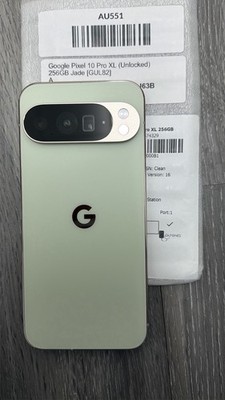 Google Pixel 10 Pro XL 256GB   Factory Unlocked   Jade   Brand New   NO BOX