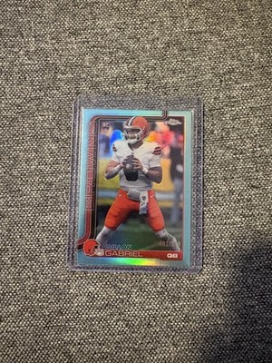 2025 Topps Chrome - Rookies Dillon Gabriel #317 Aqua Refractor /199 (RC)