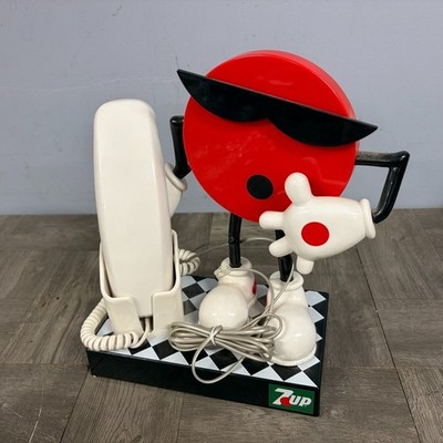 7-Up Spot Phone 1990s Advertising Collectible Never Used Open Box