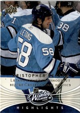 2008-09 Upper Deck #WC5 Kristopher Letang Winter Classic