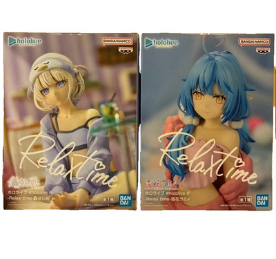 Hololive IF Relax Time Todoroki Hajime & Yukihana Lamy Figure Set of 2 Japan