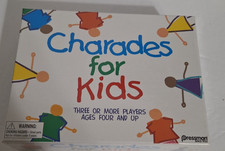 Charades For Kids Game Children Fun Gift Ages 4  Up Colorful Pictures Act NIB