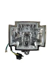 Iron Cross Gothic Headlight Bottom Mount, E-mark Chrome - Highway Hawk 68-223070
