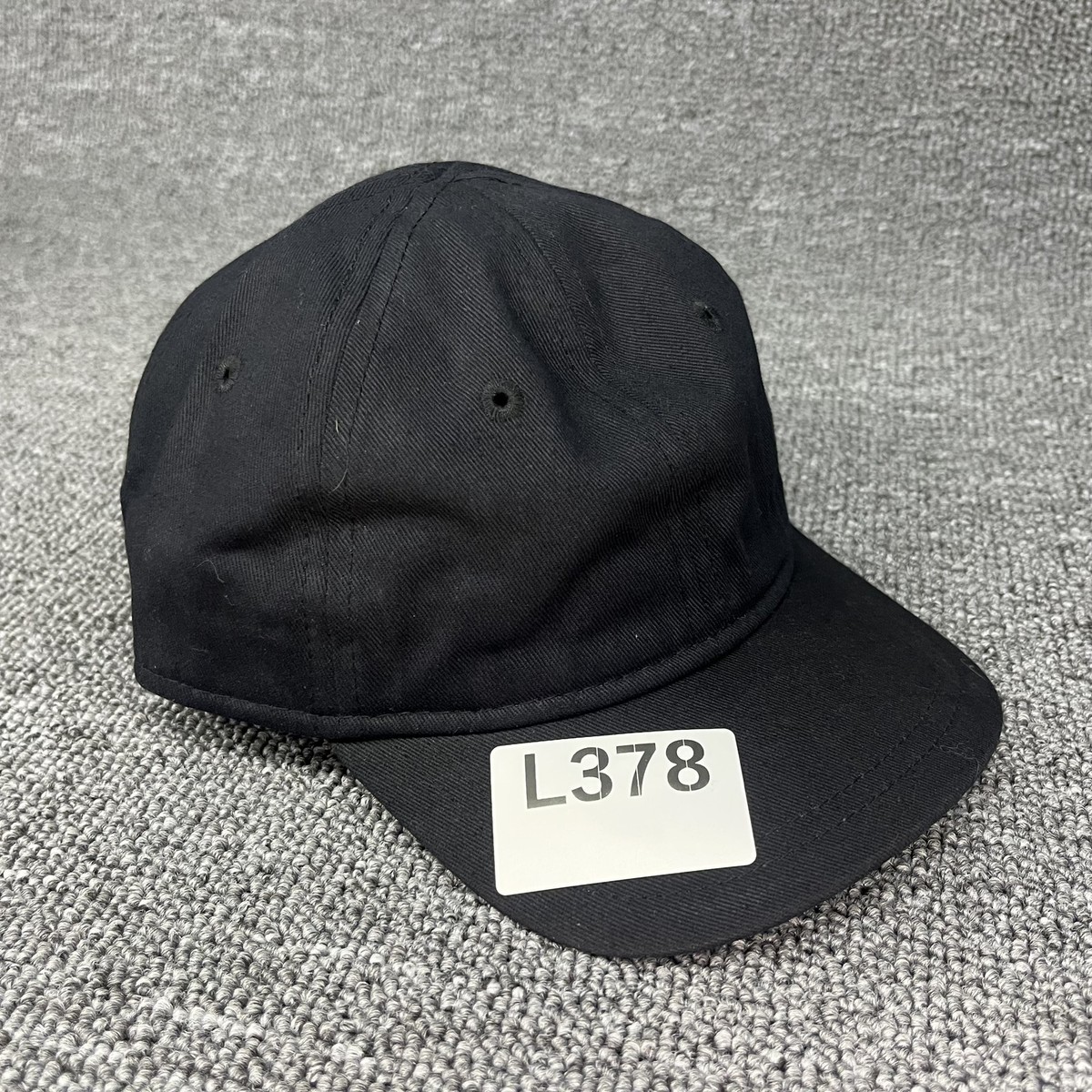New Era 9TWENTY Infant Toddler Black Blank Hat Elastic Back Adjustable