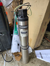 Everbilt 4 in Submersible Deep Well Pump 3/4 HP 230V 10 GPM 2-Wire