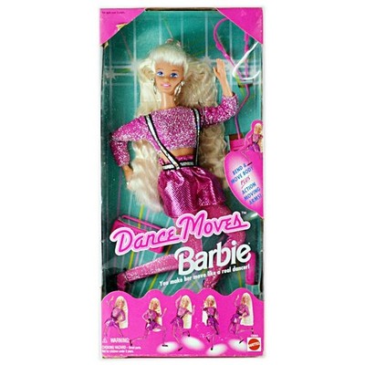Barbie Dance Moves 1994 Pink Outfit Puppe Vintage Boxed Neu Nineties Bend Move