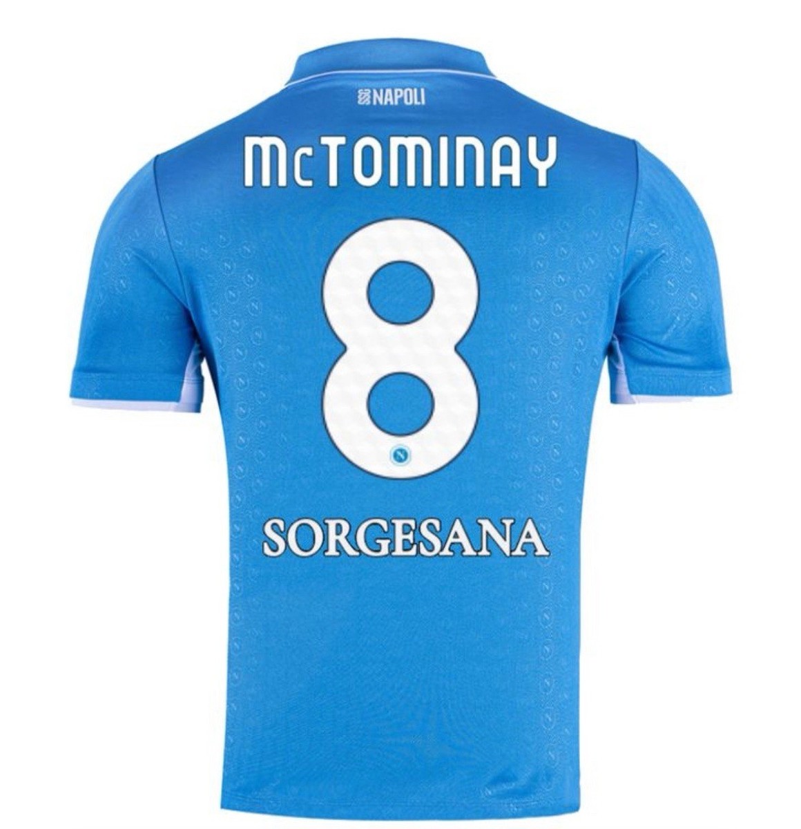 Scott McTominay Napoli Soccer Jersey EU Size 2XL US Adult Size XL