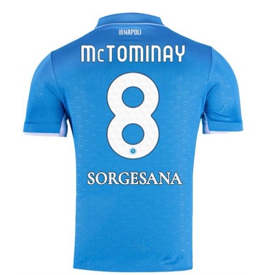 Scott McTominay Napoli Soccer Jersey EU Size 2XL US Adult Size XL