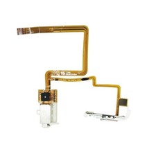 Thin White Audio Headphone Jack  Hold Switch for iPod Classic 5th 6th 7th Gen