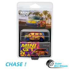 CHASE ! Mini GT 1:64 Volkswagen ID. Buzz KW/BBS – Orange #1159
