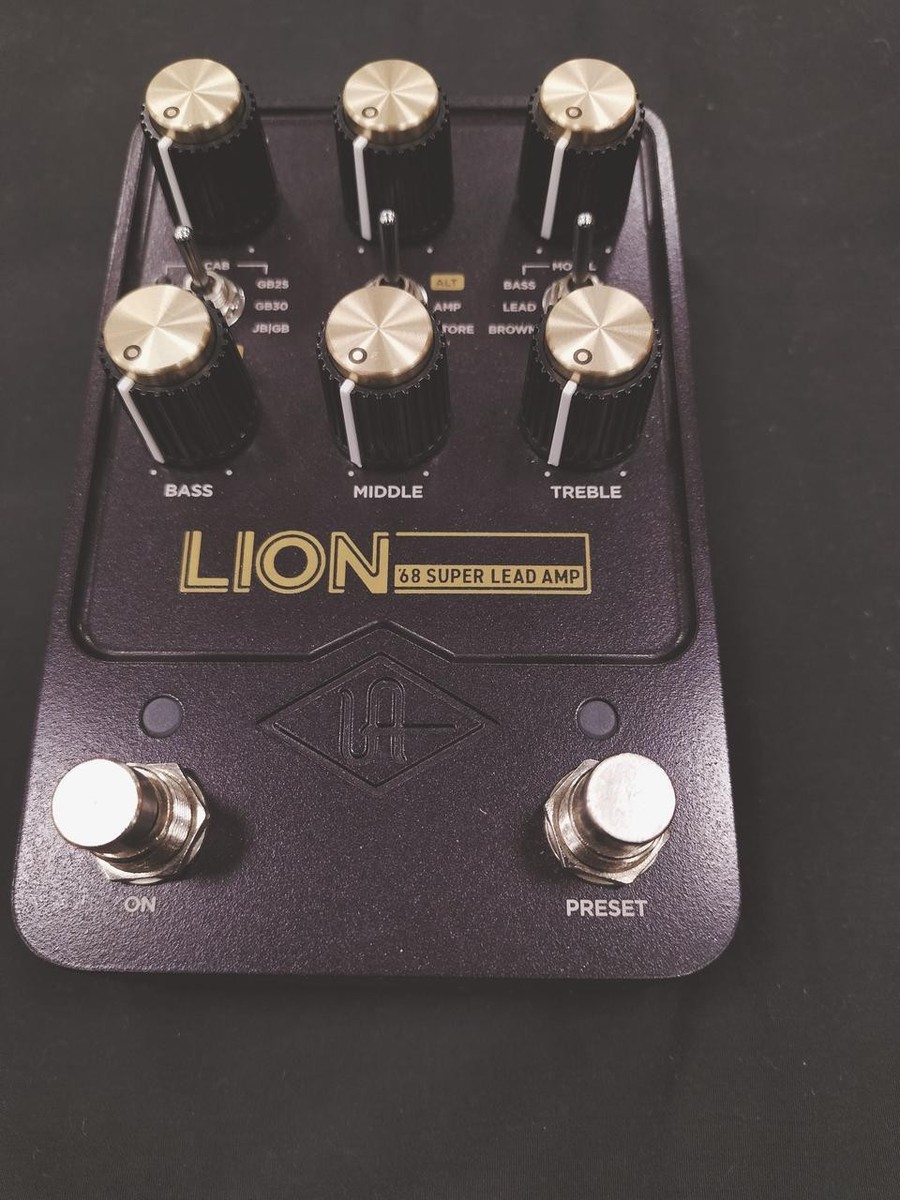 UNIVERSAL AUDIO / UAFX LION '68 SUPER LEAD AMP (NO260415) | eBay