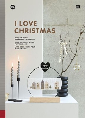 I Love Christmas Stickbuch für gezählten Kreuzstich - We care about stitching