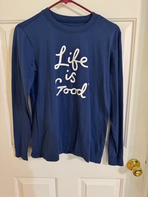 Life is Good NWOT Navy Pullover Tee M | Crewneck | Cozy Lounge Essential