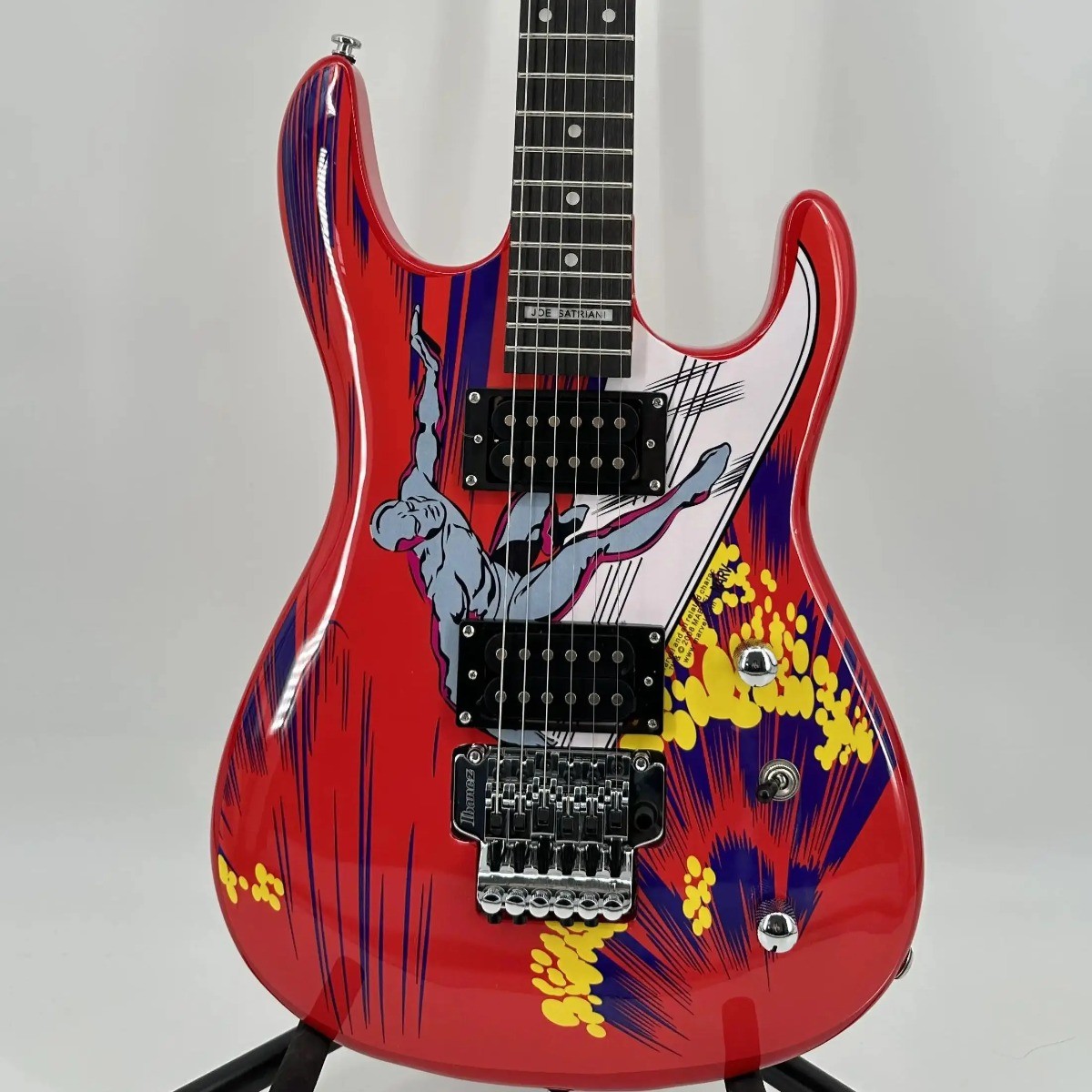 20TH ANNIVERSARY JS20S Signed Joe Satriani Surfing W/ Alien Blue