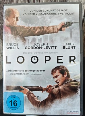 Looper - DVD - Zeitreise-Thriller - Bruce Willis und Joseph Gordon-Levitt