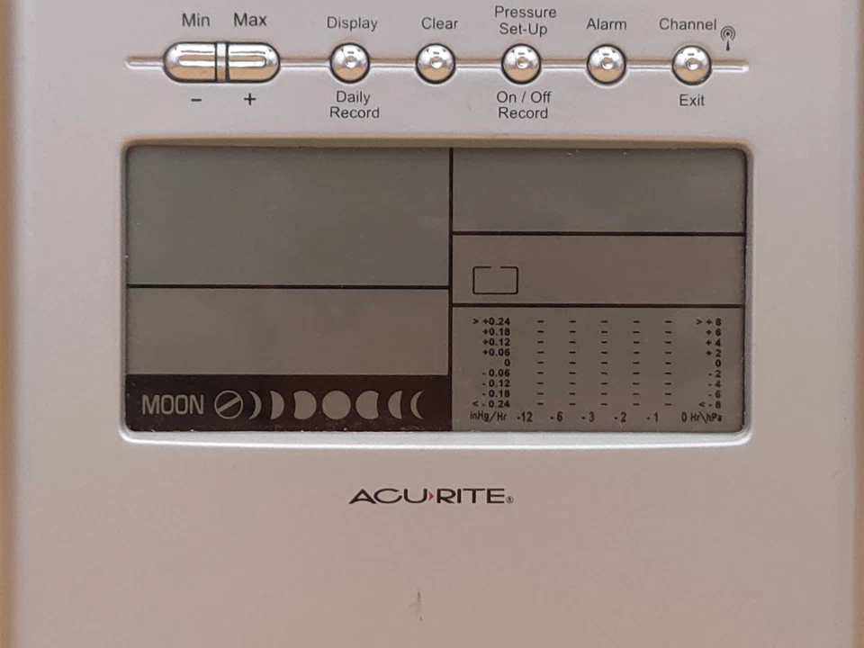 Acu-rite Professional Weather Station Wind Sensor Atomic Clock - Image 2 of 4