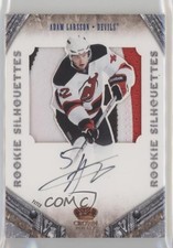 2011-12 Panini Crown Royale 4/25 Adam Larsson #171 Patch Auto 0o5t