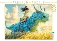 Calvendo Puzzle Dragon | 1000 Pieces, Finished Size 25.2 × 18.9 In (64 × 48 Cm)