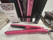 Royale Pro Vapor Pink Styling Iron- Brand New In Box-- Flat Iron Straighter