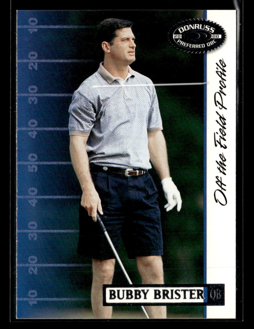 2000 Donruss Preferred #93 Bubby Brister Card Minnesota Vikings