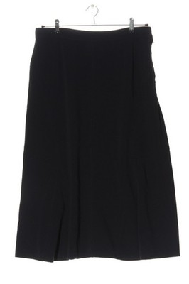 MARINA RINALDI High Waist Rock Damen Rock Gr. DE 40 schwarz Casual-Look