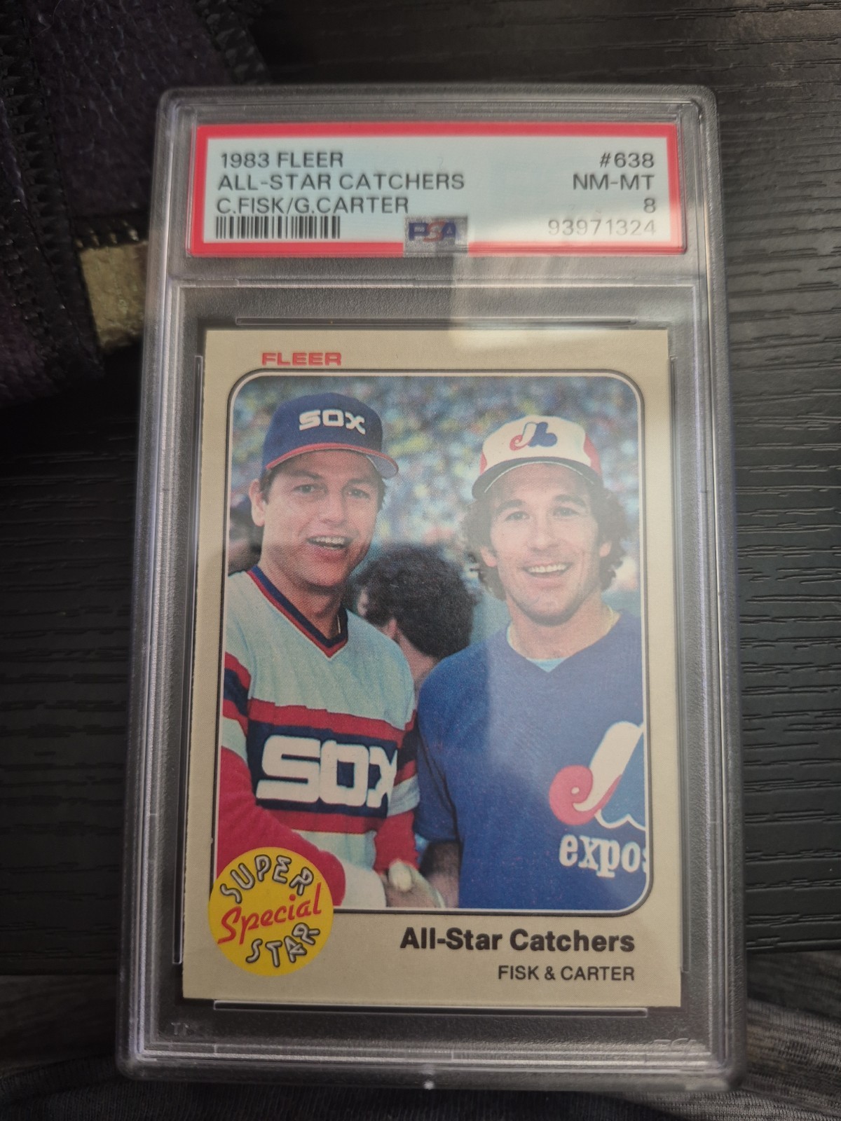 1983 Fleer - Carlton Fisk, Gary Carter #638