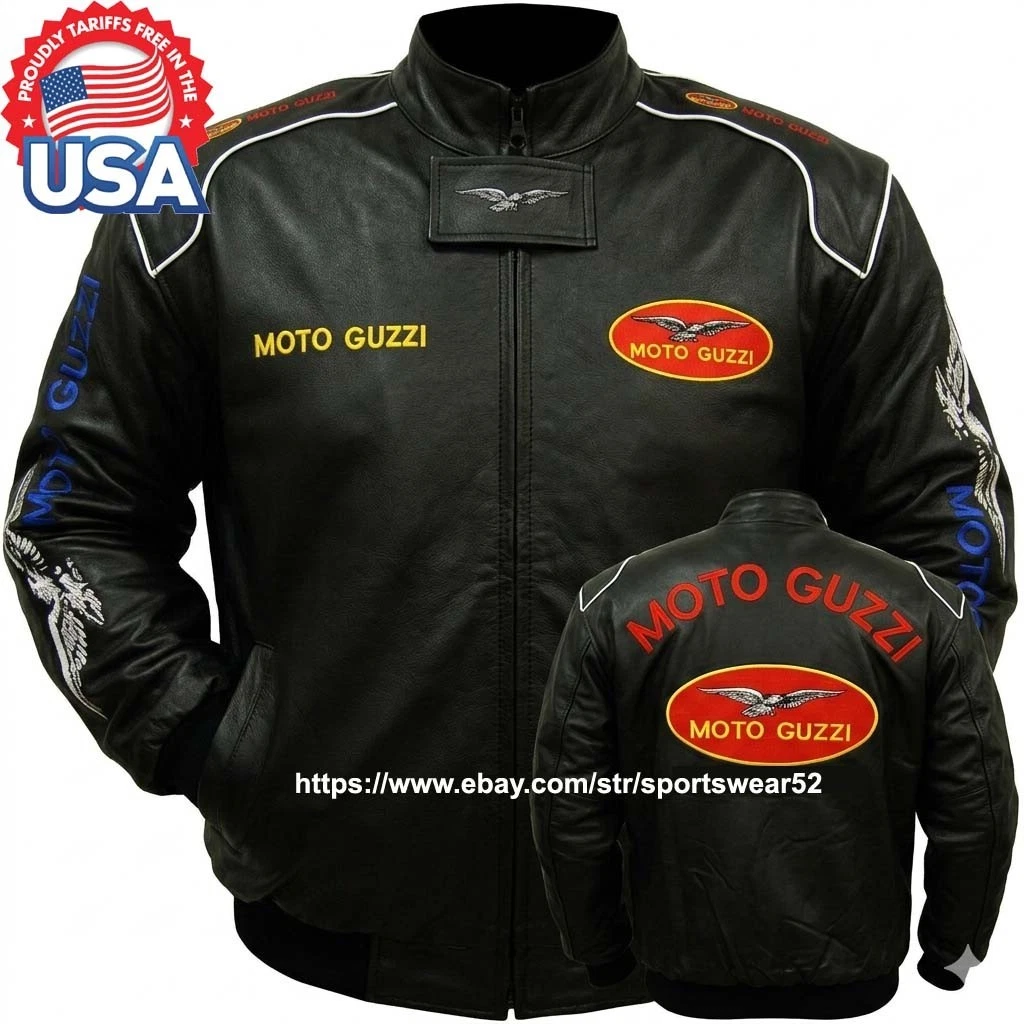 Roy Roger’s × Moto Guzzi レザージャケット　未使用 Moto Guzzi Motorcycle Jackets for sale | eBay