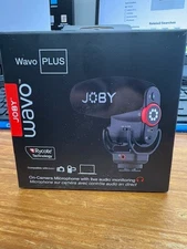 Brand New Joby Wavo Pro On Camera Microphone Black JB01734-BWW Wavo Plus