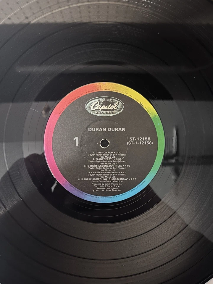 Lot Of 9 New Wave 80’s Rock Pop Vinyl LP Albums ***RECORD ONLY NO COVER*** - Imagem 4 de 4