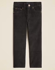 J.CREW crewcuts Boys Stretch Corduroy Pant Adjustable Waist Charcoal Gray 8 EUC
