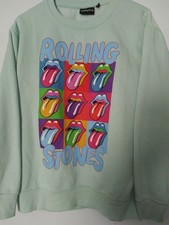 NWOT Rolling Stones Andy Warhol Tongue PopArt Sweater Sweatshirt M Authentic