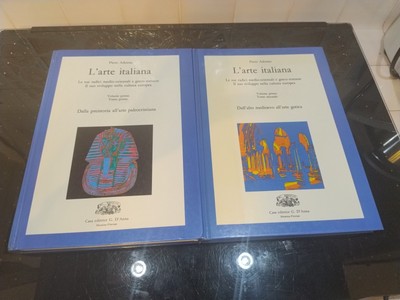 Piero Adorno - L Arte Italiana - VOL 1 TOMO 1 e 2 - ed G.D Anna 1998