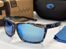 Costa Del Mar Rincon II Transparent Leopard print/blue 580P Polarized Sunglasses