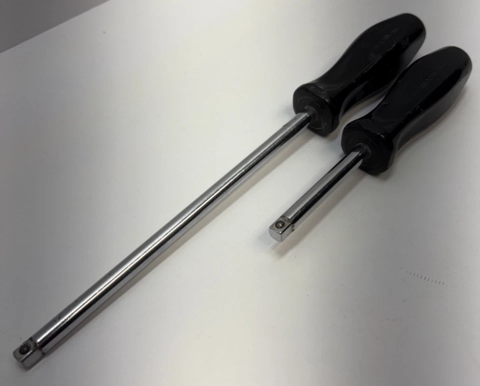 Snap-On 1/4" Drive 2 Piece Set Standard Shank Drivers Black TM9CSA & TM4CSA - Image 4 of 4