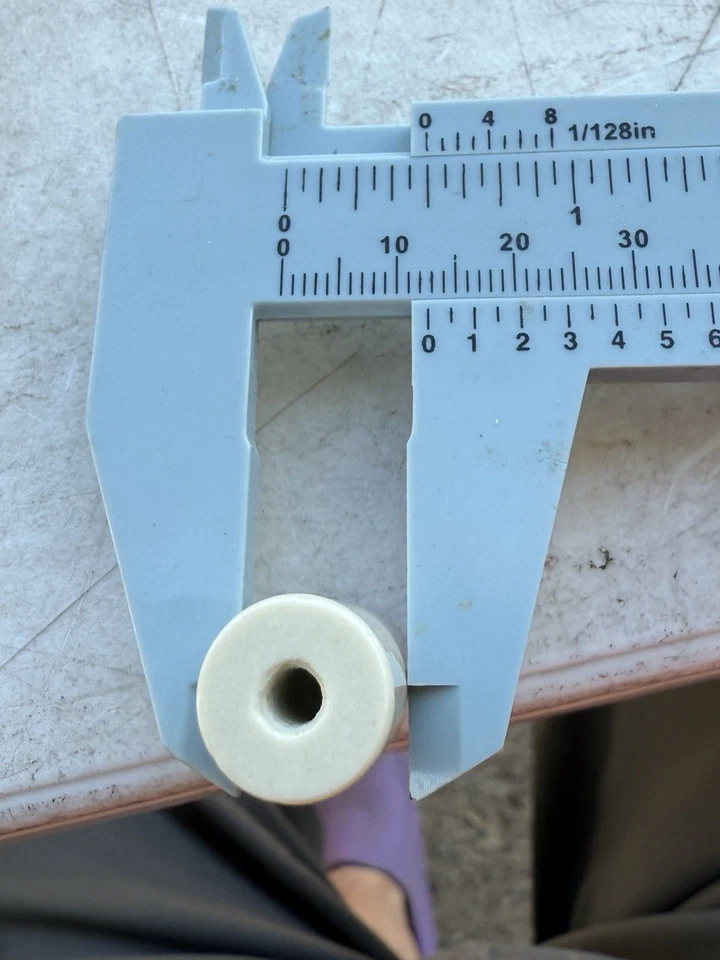 INSULATOR STANDOFF GLAZED CERAMIC (10 PCs) Both Ends Thread 8-32” - Image 4 of 4