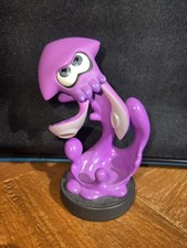 Inkling Squid Amiibo Purple - Splatoon Series Out of Box