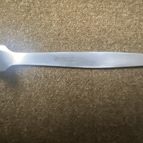 Smillie Retractor 5-1/2" (14cm) angled, 3/4"wide x 1-3/8" long blade NEW K-71 - Picture 2 of 5