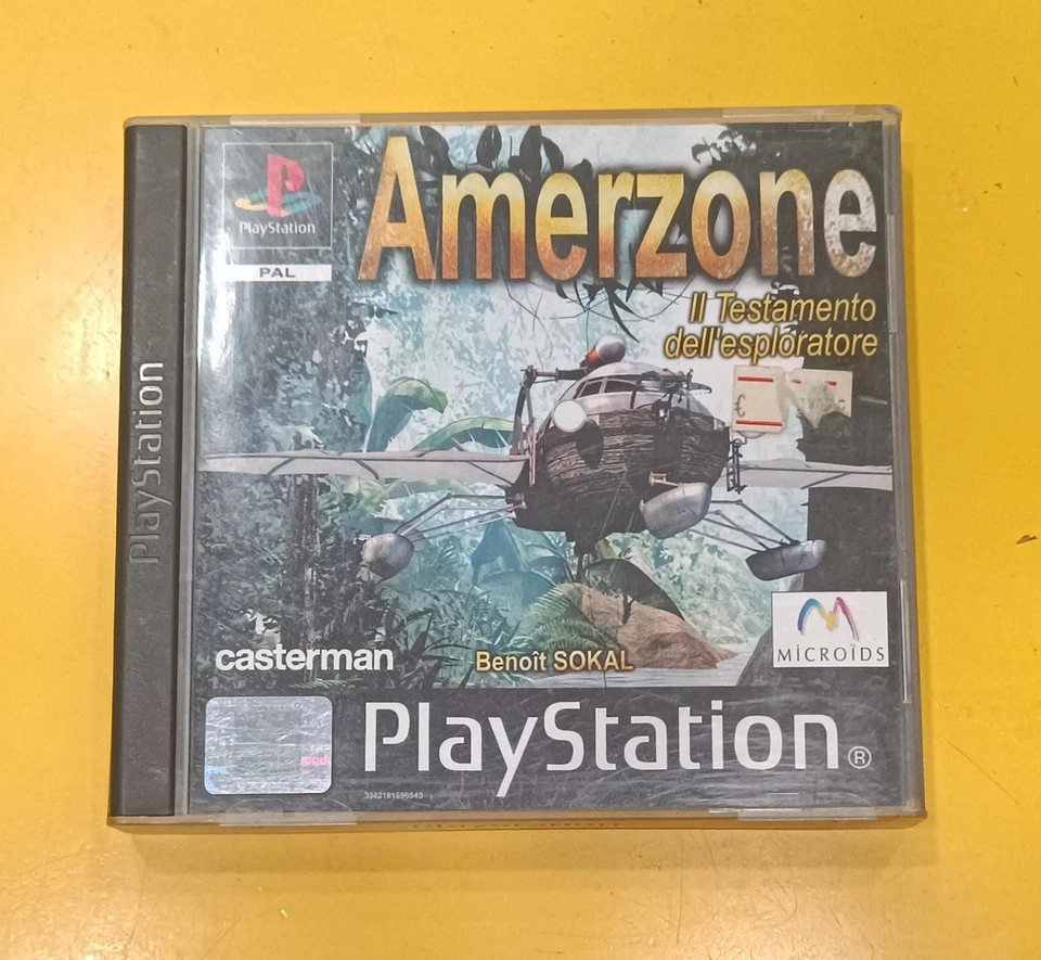 AMERZONE - SONY PS1 - USATO PERFETTAMENTE FUNZIONANTE PAL VERSION, foto 1 di 3