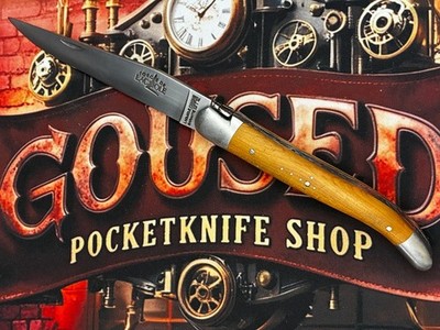[1243] Forge de Laguiole Olivenholz Taschenmesser Slipjoint