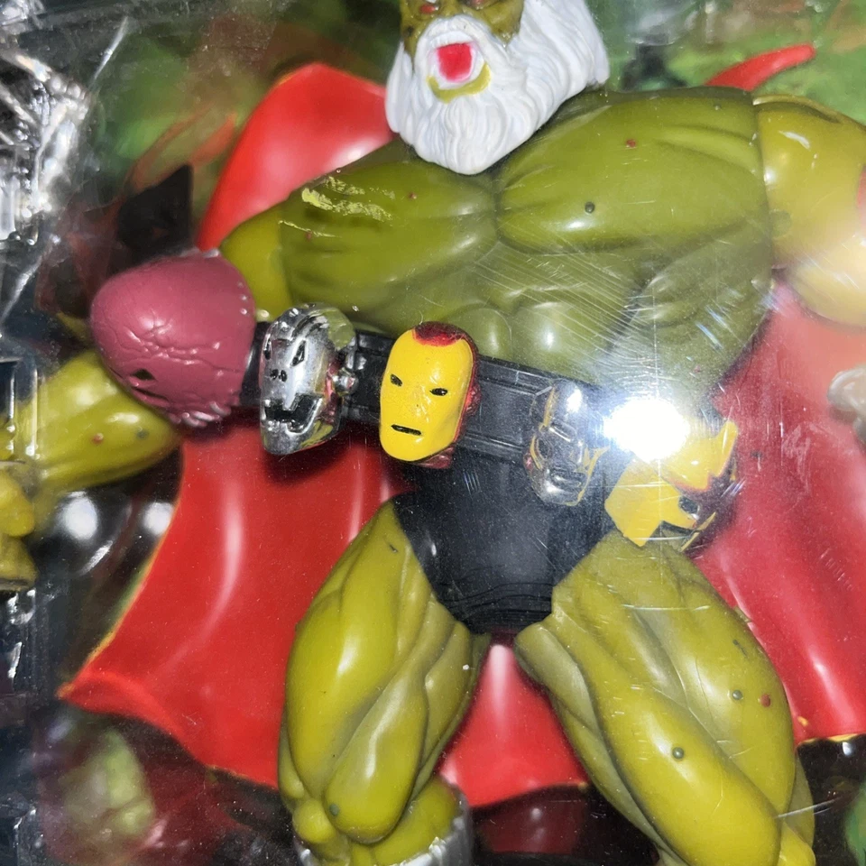 Figura Maestro ToyBiz Incredible Hulk Transformations 1997 de colección sin usar, en caja Foto 2 de 4