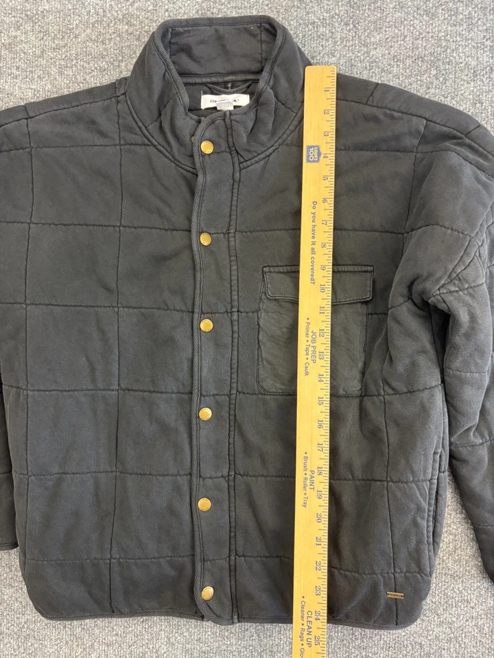 Chaqueta acolchada O'Neill Mabeline para mujer pequeña negra con cremallera bolsillos a presión Foto 4 de 4