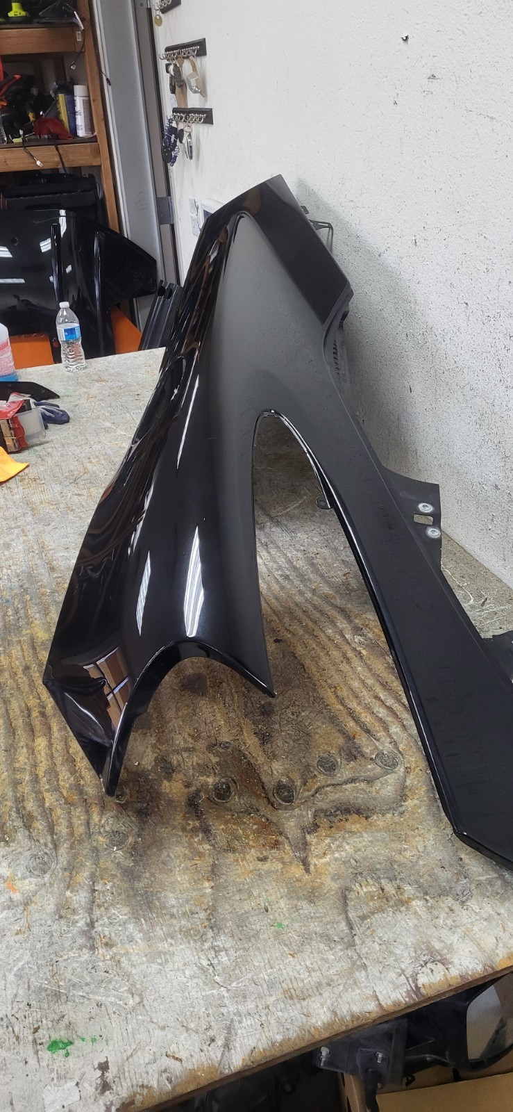 2018-2020 MCLAREN 720S DRIVER RIGHT SIDE QUARTER PANEL BLACK OEM *DC9289