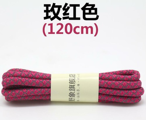 new 1 pair High Quality Round Reflective Shoelaces Athletic shoelace rope - Picture 22 of 31