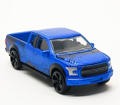 Majorette Ford F150 Raptor Super Metallic Blue - Series 7 1:72 (3