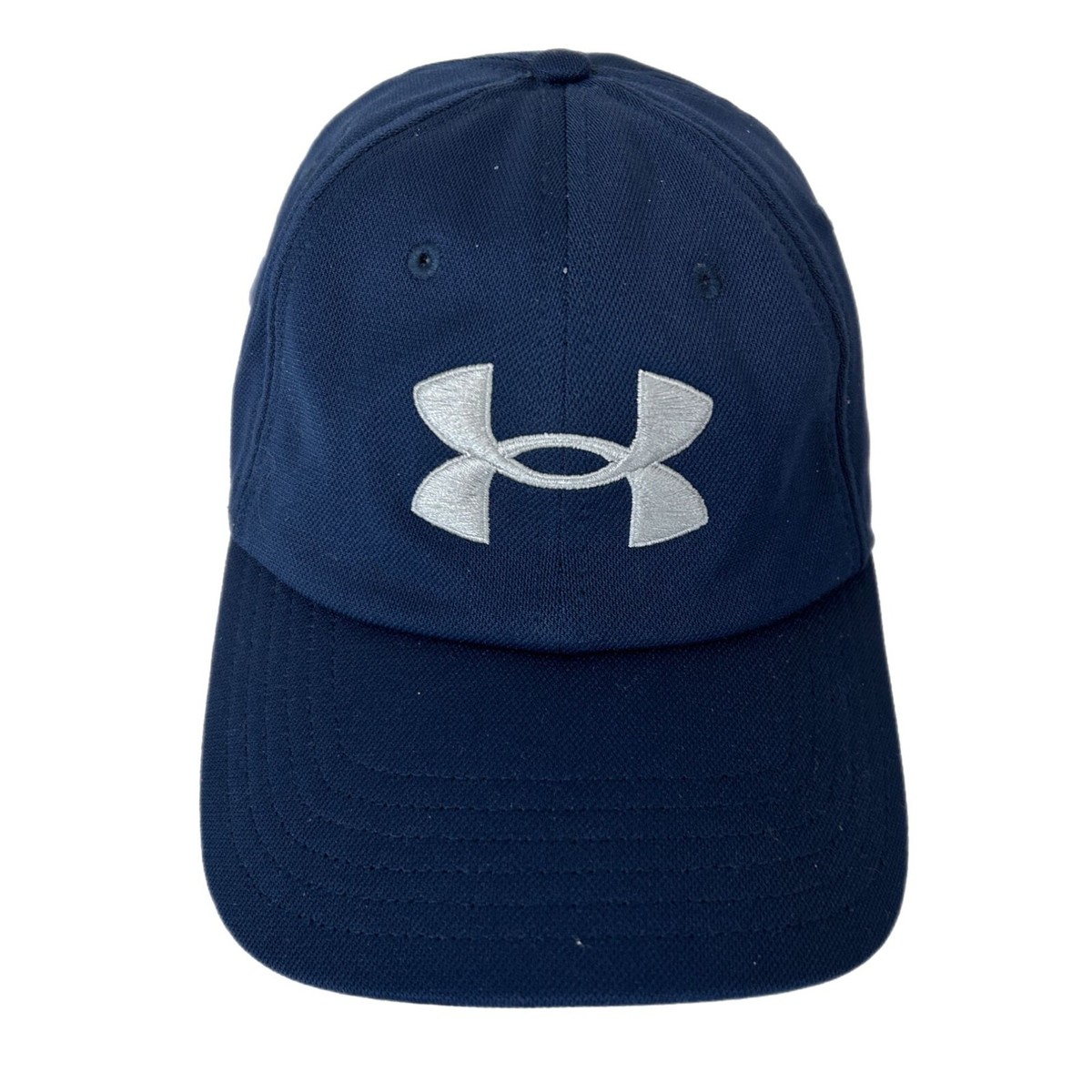 Under Armour Blitzing Free Fit Navy Baseball Cap Hat