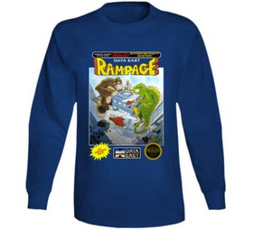 Rampage Nes Video Game Cover T Shirt