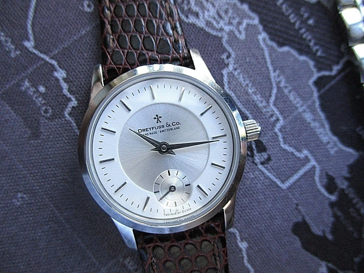 ladies dreyfuss co quality swiss watch quartz used runs